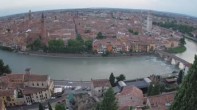 Archiv Foto Webcam Castel San Pietro - Blick auf Verona 19:00