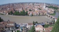 Archiv Foto Webcam Castel San Pietro - Blick auf Verona 09:00
