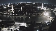 Archived image Webcam Castel San Pietro - View of Verona 01:00