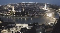 Archived image Webcam Castel San Pietro - View of Verona 03:00