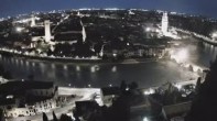 Archiv Foto Webcam Castel San Pietro - Blick auf Verona 03:00