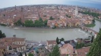 Archiv Foto Webcam Castel San Pietro - Blick auf Verona 09:00