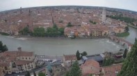 Archiv Foto Webcam Castel San Pietro - Blick auf Verona 13:00