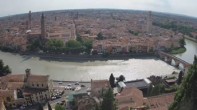 Archiv Foto Webcam Castel San Pietro - Blick auf Verona 15:00