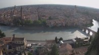 Archiv Foto Webcam Castel San Pietro - Blick auf Verona 17:00