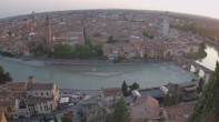 Archiv Foto Webcam Castel San Pietro - Blick auf Verona 19:00