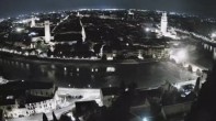 Archiv Foto Webcam Castel San Pietro - Blick auf Verona 23:00