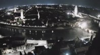 Archiv Foto Webcam Castel San Pietro - Blick auf Verona 01:00