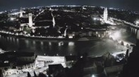Archiv Foto Webcam Castel San Pietro - Blick auf Verona 23:00