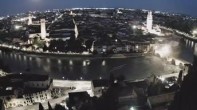 Archiv Foto Webcam Castel San Pietro - Blick auf Verona 03:00