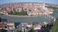 Archiv Foto Webcam Castel San Pietro - Blick auf Verona 07:00
