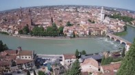 Archiv Foto Webcam Castel San Pietro - Blick auf Verona 09:00