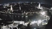 Archiv Foto Webcam Castel San Pietro - Blick auf Verona 23:00
