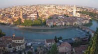 Archiv Foto Webcam Castel San Pietro - Blick auf Verona 05:00