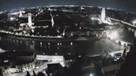 Archiv Foto Webcam Castel San Pietro - Blick auf Verona 01:00