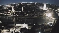 Archiv Foto Webcam Castel San Pietro - Blick auf Verona 03:00