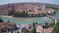 Archiv Foto Webcam Castel San Pietro - Blick auf Verona 11:00