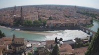 Archiv Foto Webcam Castel San Pietro - Blick auf Verona 15:00