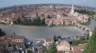 Archiv Foto Webcam Castel San Pietro - Blick auf Verona 09:00
