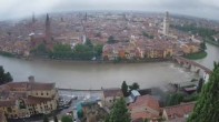 Archiv Foto Webcam Castel San Pietro - Blick auf Verona 06:00