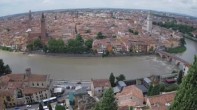 Archiv Foto Webcam Castel San Pietro - Blick auf Verona 11:00