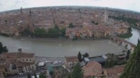 Archiv Foto Webcam Castel San Pietro - Blick auf Verona 15:00