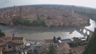 Archiv Foto Webcam Castel San Pietro - Blick auf Verona 17:00