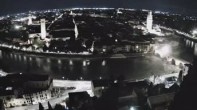 Archiv Foto Webcam Castel San Pietro - Blick auf Verona 03:00