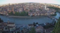 Archiv Foto Webcam Castel San Pietro - Blick auf Verona 05:00