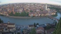 Archiv Foto Webcam Castel San Pietro - Blick auf Verona 05:00