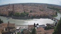 Archiv Foto Webcam Castel San Pietro - Blick auf Verona 15:00