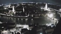 Archiv Foto Webcam Castel San Pietro - Blick auf Verona 03:00