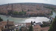 Archived image Webcam Castel San Pietro - View of Verona 15:00