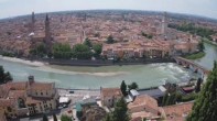 Archiv Foto Webcam Castel San Pietro - Blick auf Verona 14:00