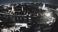 Archiv Foto Webcam Castel San Pietro - Blick auf Verona 23:00