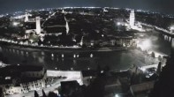 Archiv Foto Webcam Castel San Pietro - Blick auf Verona 01:00