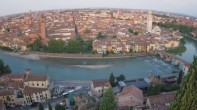 Archiv Foto Webcam Castel San Pietro - Blick auf Verona 05:00