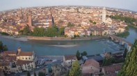 Archiv Foto Webcam Castel San Pietro - Blick auf Verona 06:00