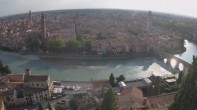 Archiv Foto Webcam Castel San Pietro - Blick auf Verona 18:00
