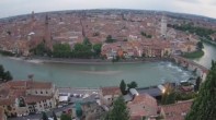 Archiv Foto Webcam Castel San Pietro - Blick auf Verona 20:00