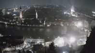 Archiv Foto Webcam Castel San Pietro - Blick auf Verona 22:00