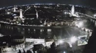 Archiv Foto Webcam Castel San Pietro - Blick auf Verona 23:00