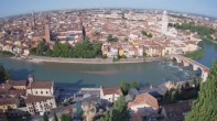 Archiv Foto Webcam Castel San Pietro - Blick auf Verona 07:00