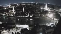 Archiv Foto Webcam Castel San Pietro - Blick auf Verona 23:00