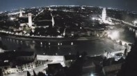 Archiv Foto Webcam Castel San Pietro - Blick auf Verona 01:00