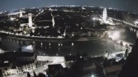 Archiv Foto Webcam Castel San Pietro - Blick auf Verona 03:00