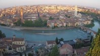 Archiv Foto Webcam Castel San Pietro - Blick auf Verona 05:00
