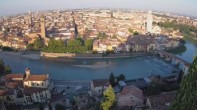 Archiv Foto Webcam Castel San Pietro - Blick auf Verona 06:00