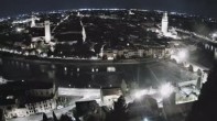 Archiv Foto Webcam Castel San Pietro - Blick auf Verona 23:00