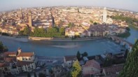 Archiv Foto Webcam Castel San Pietro - Blick auf Verona 06:00